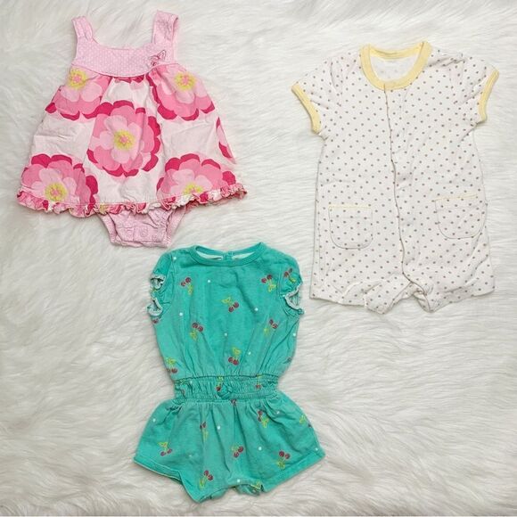 6 Months Baby Girl Summer Clothes LOT - Picture 7 of 8
